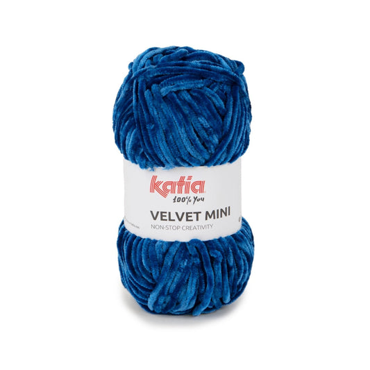 Katia Velvet Mini - 217 medium blauw