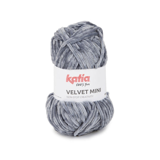 Katia Velvet Mini - 215 medium grijs